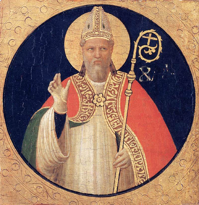 a bishop saint